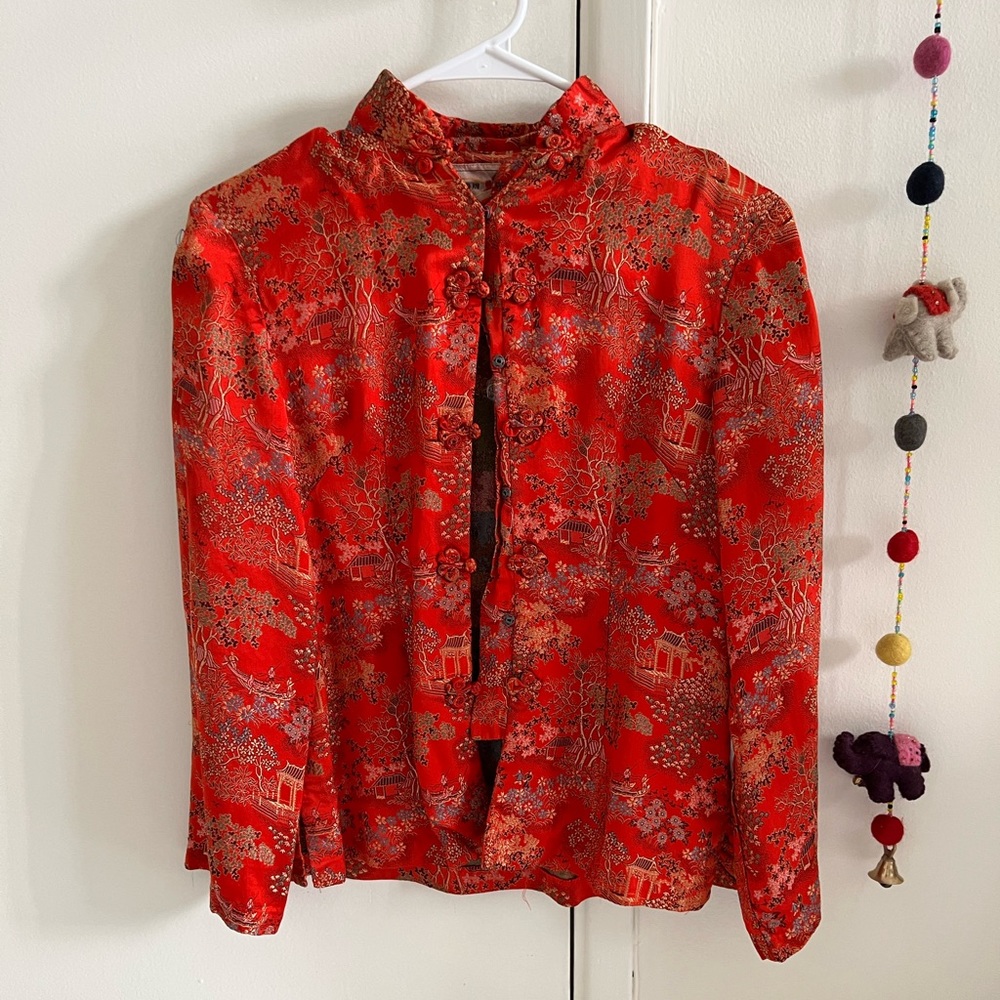 Mandarín Collar Chinese Top